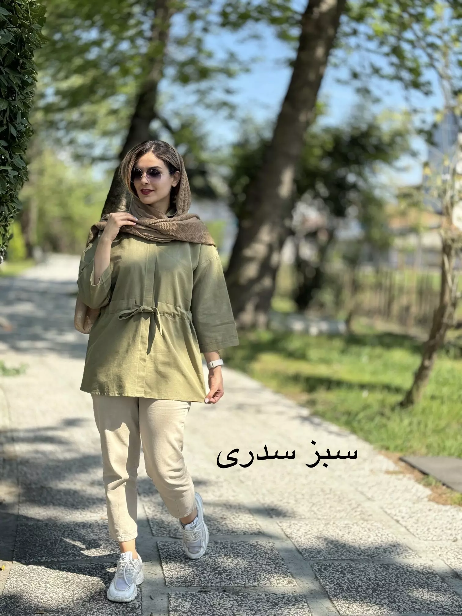 مانتو لینن ماهگل ( دارای ایراد جزیی )